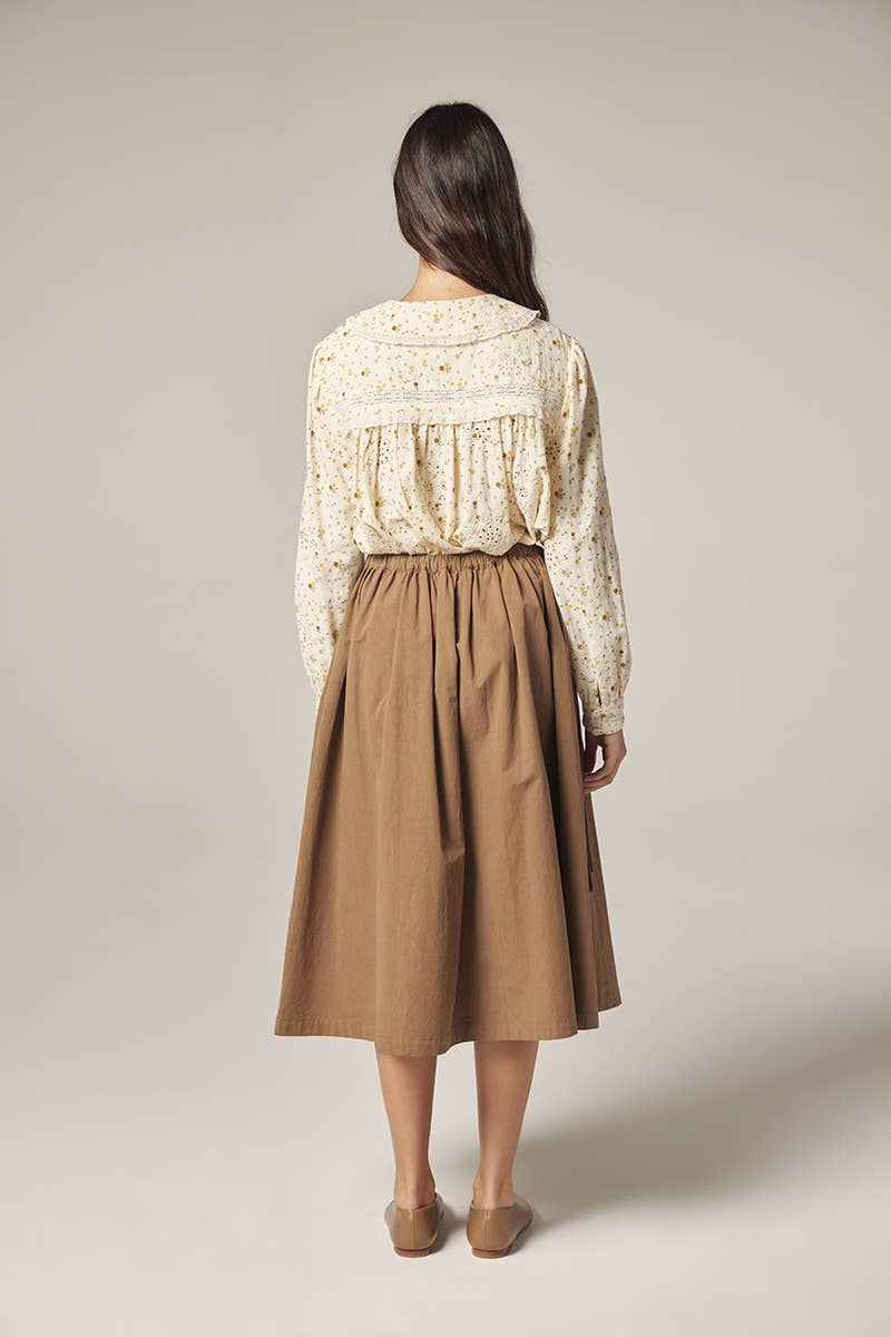 Romantic Peter Pan Collar Shirt