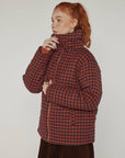 Puff gingham jacket