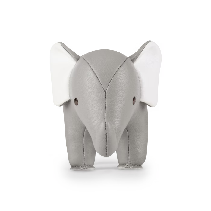 Elephant Bookend Grey