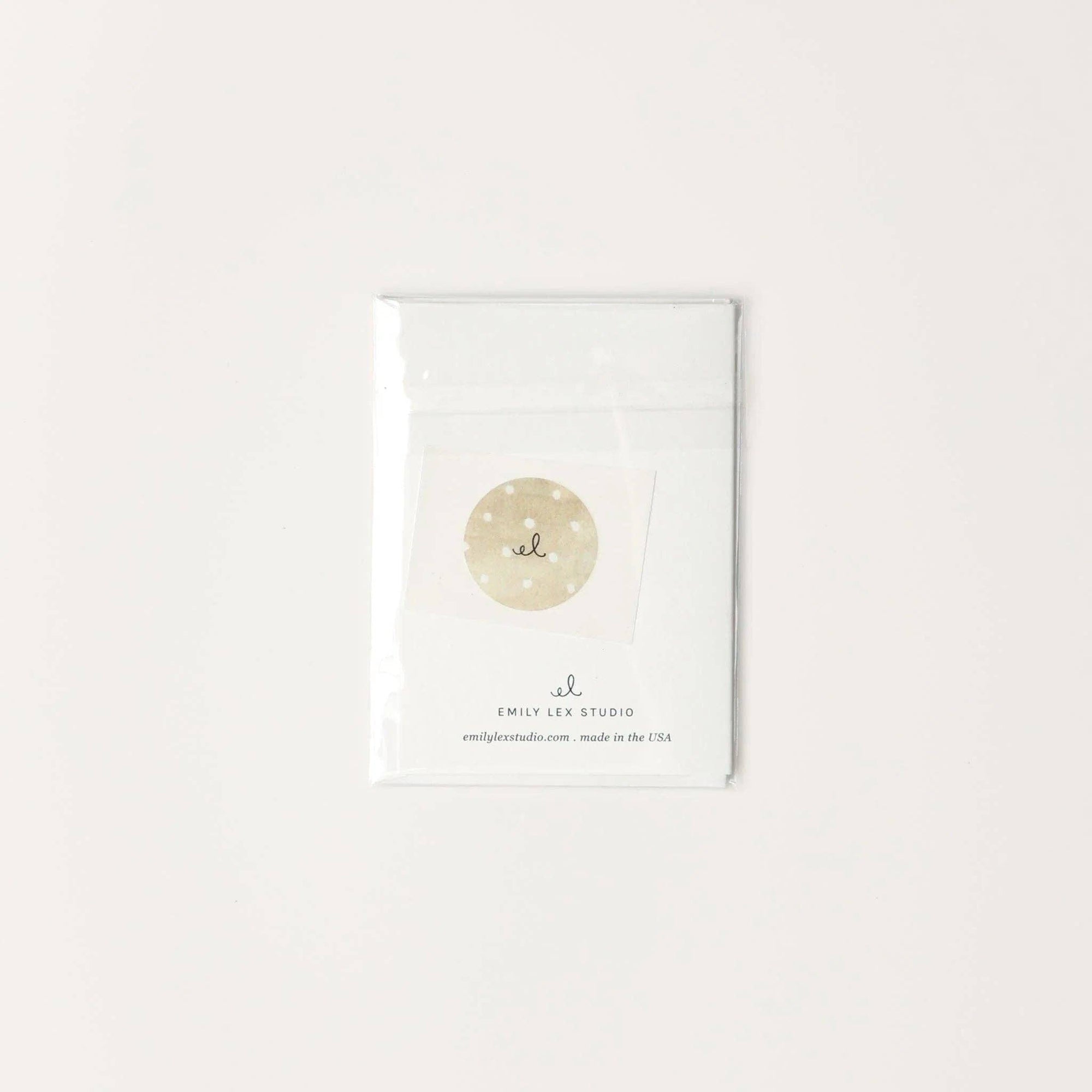 Flower mug mini enclosure notecard