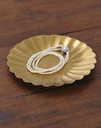 Brass Petal Tray (M)