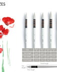 ARTIFY Professional Goat Hair Watercolor Brushes