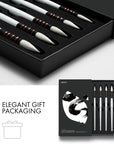 ARTIFY Professional Goat Hair Watercolor Brushes