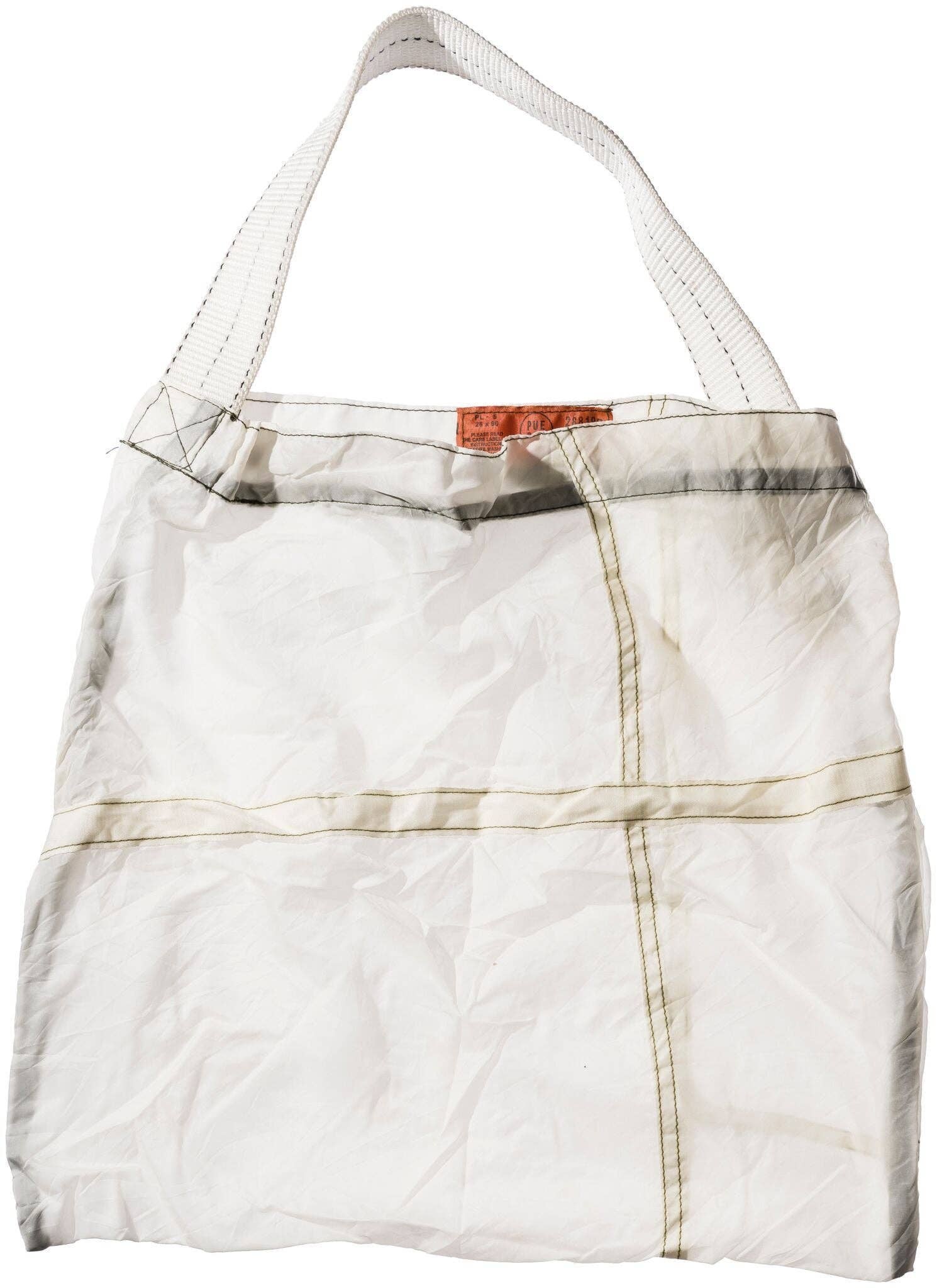 VINTAGE PARACHUTE LIGHT BAG - WHITE