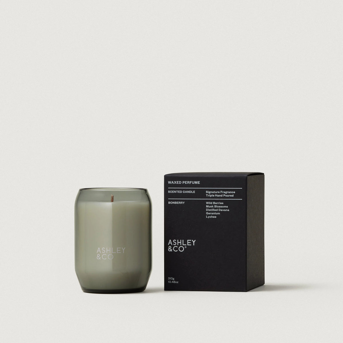 Waxed Perfume Candle Bonberry