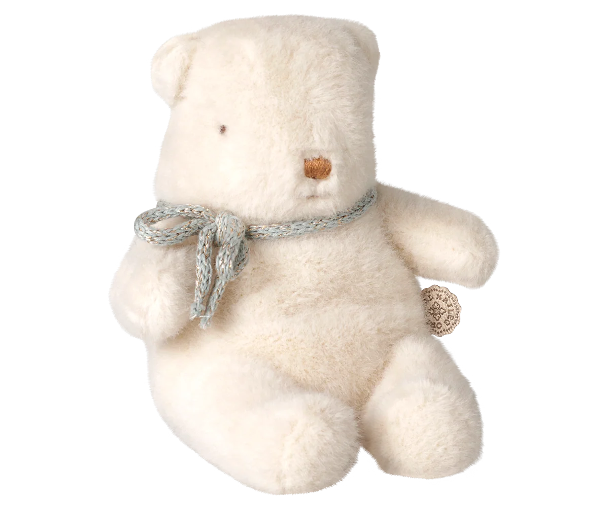 Teddy bear plush, Mini - White