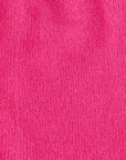 Cashmere Shaker Pullover - Fuchsia