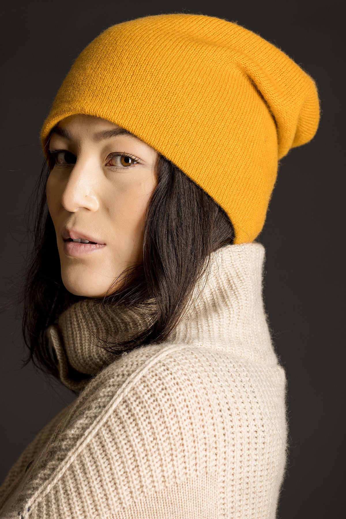 Slouchy Cashmere Beanie