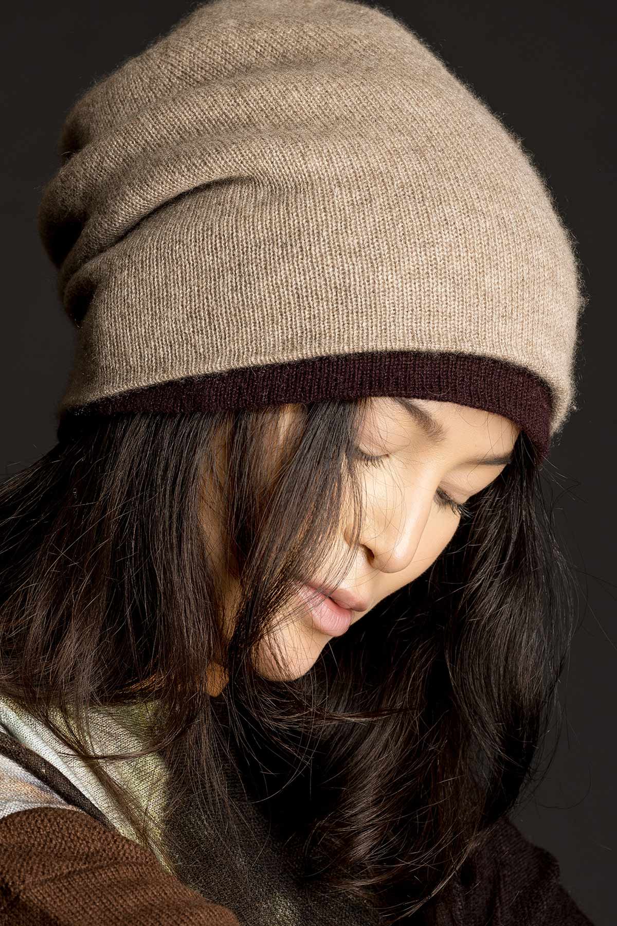 Slouchy Cashmere Beanie