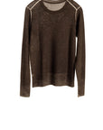 Reversible Printed Crew - Black Olive