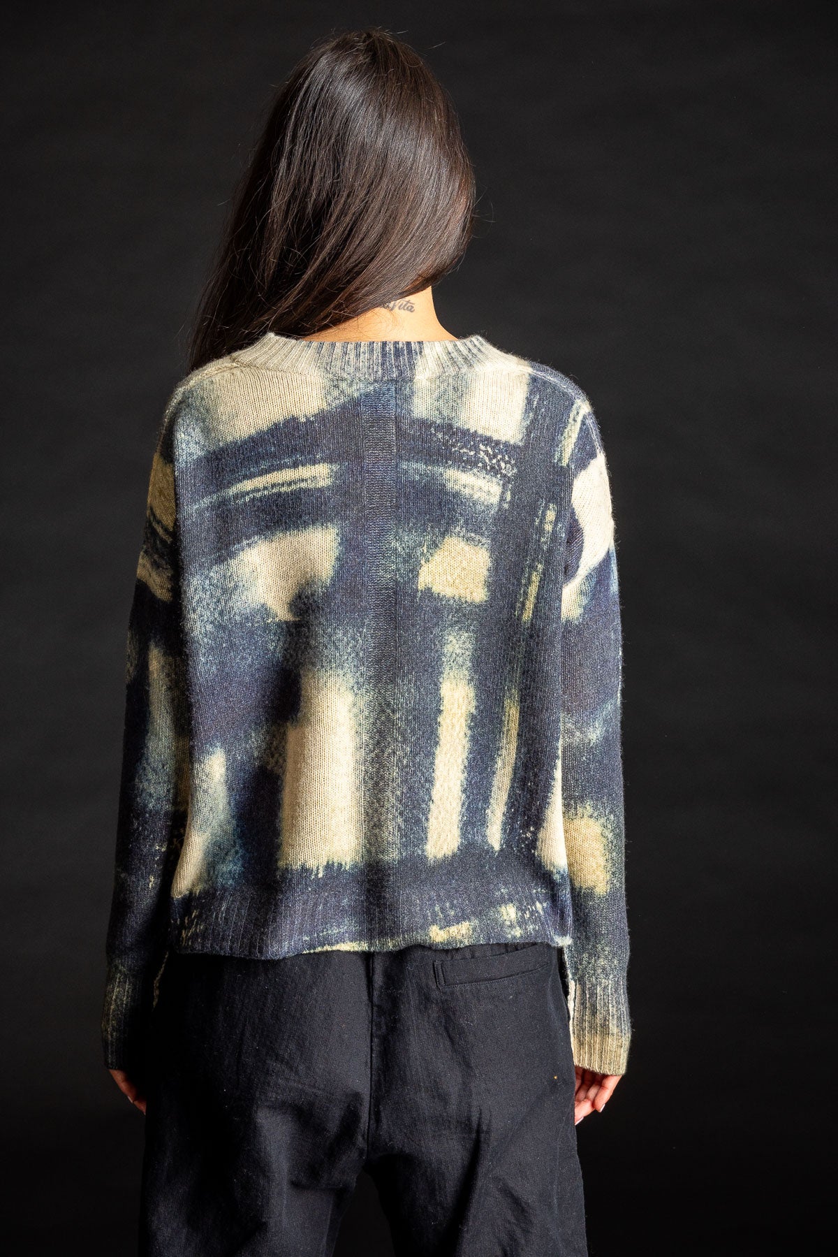 Painted Plaid Crew TOFFEE