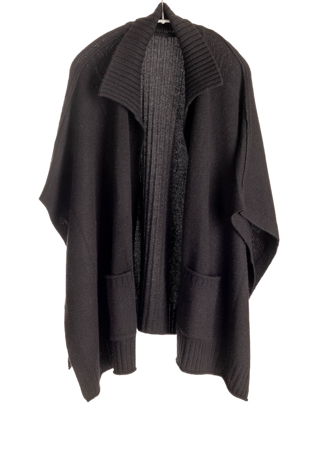 Collared Wrap - Black - O/S