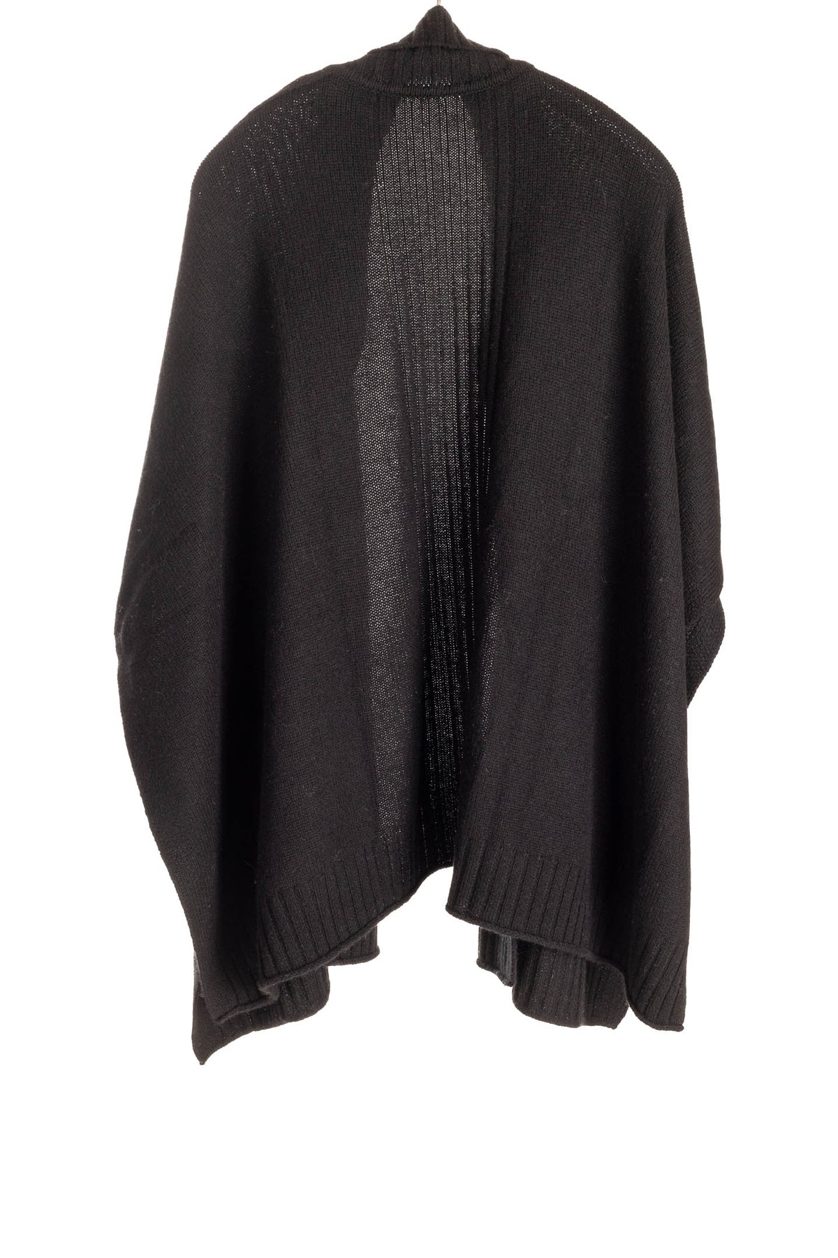 Collared Wrap - Black - O/S