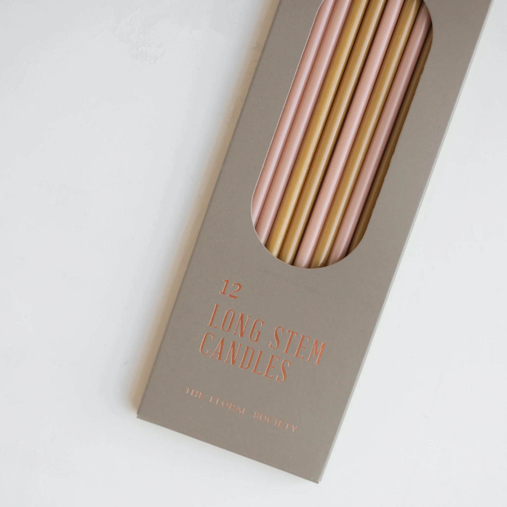 Long Stem Candles - Mixed Petal/Miel