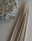 Long Stem Candles - Beeswax - Salt