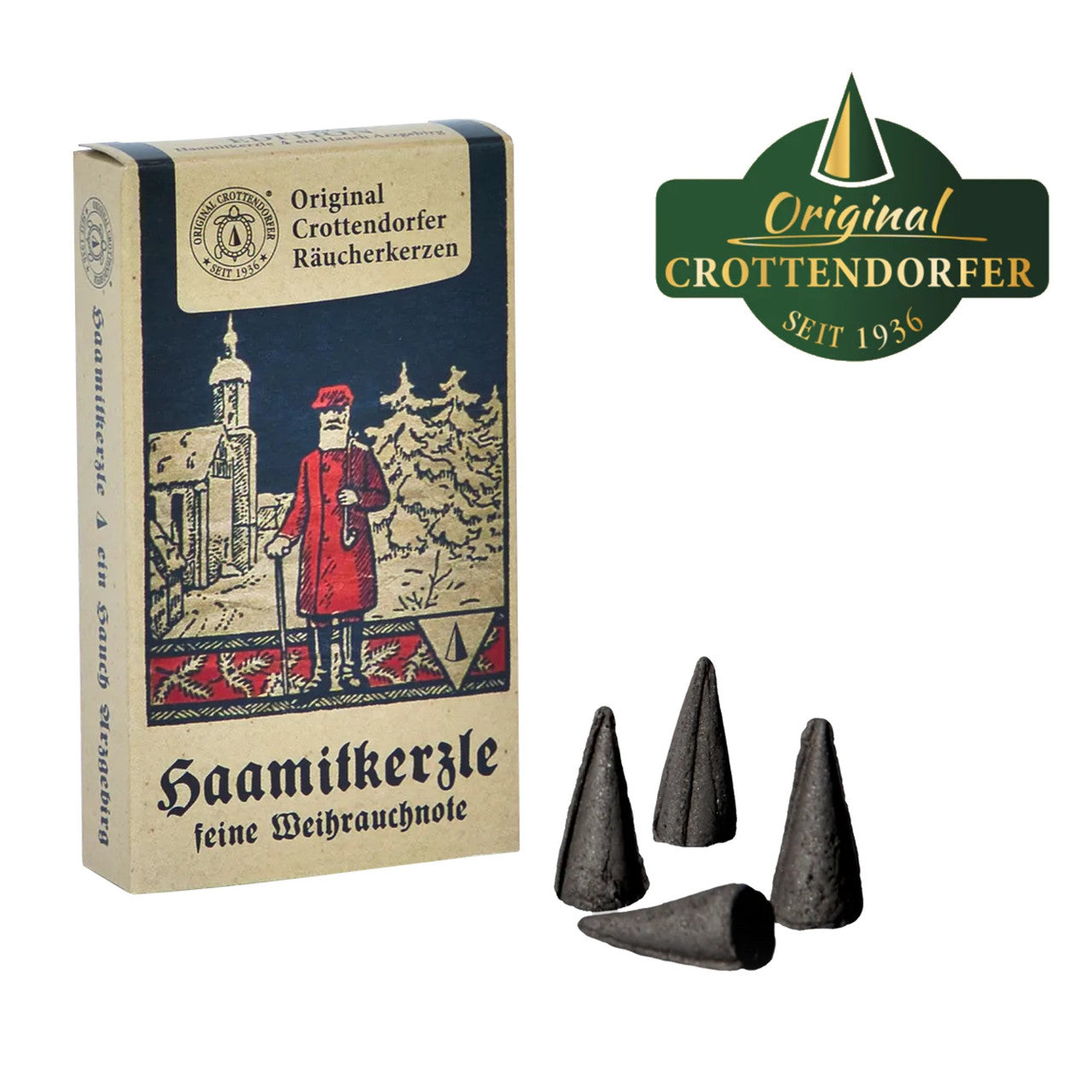 Crottendorfer Incense Cones - Nostalgia Hämitkerze