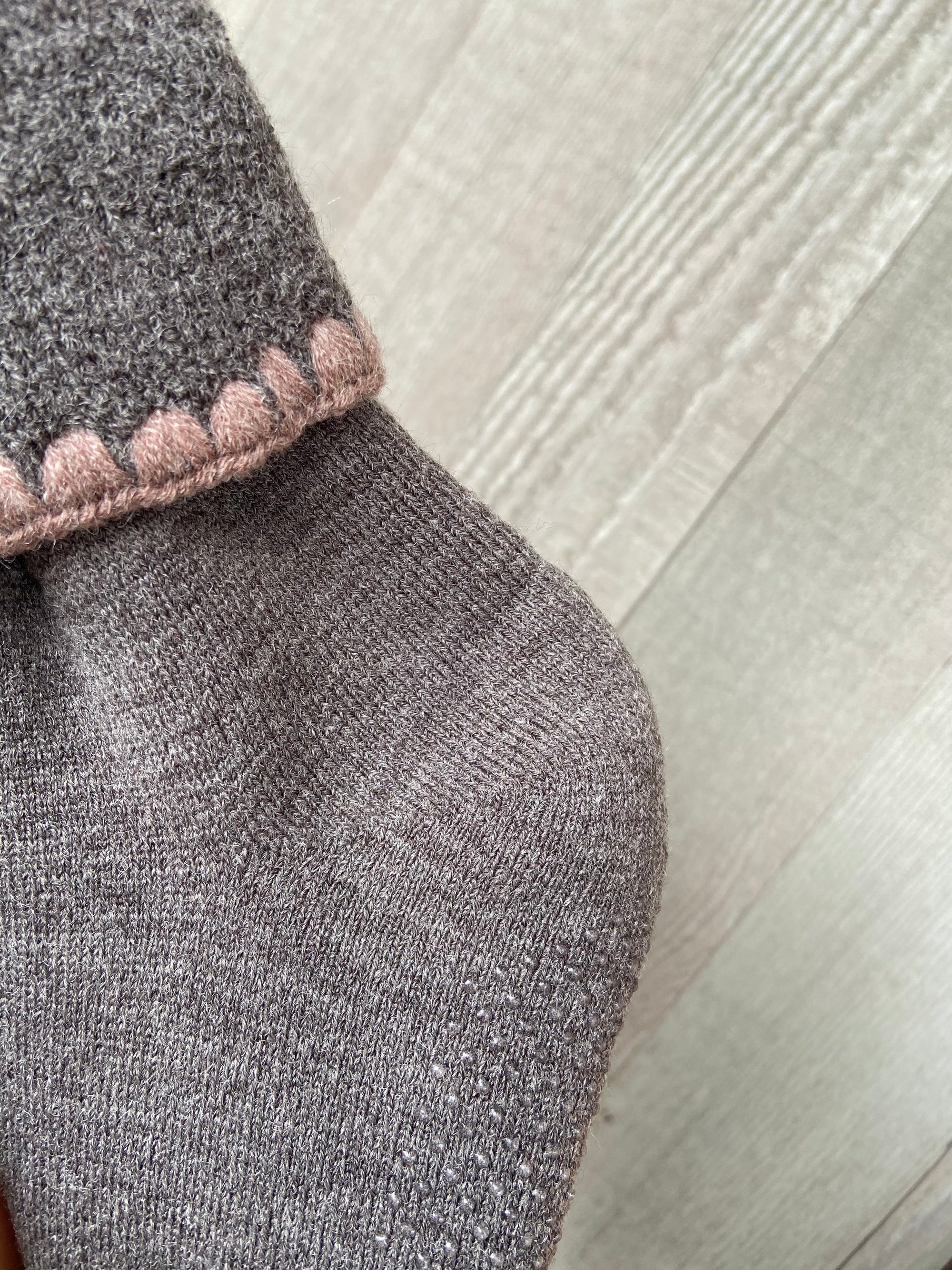 Hamaguri Wool Crew Socks - M