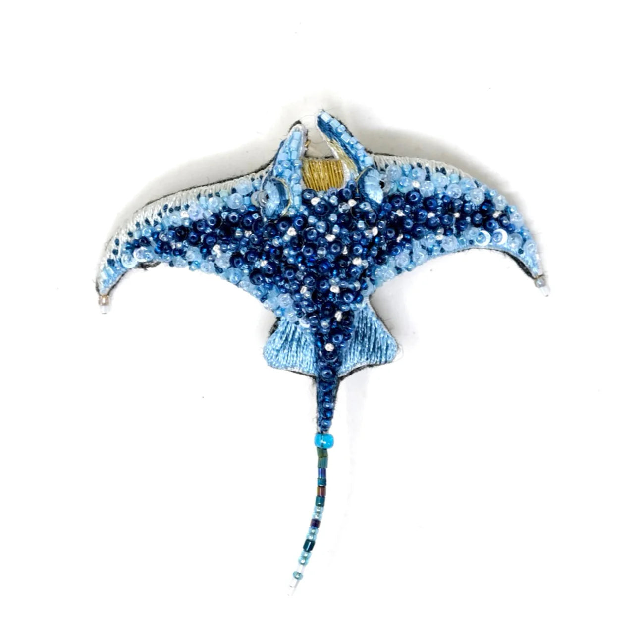 Reef Manta Ray Brooch