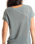 S451LN Linen - Seamed Popover HERB
