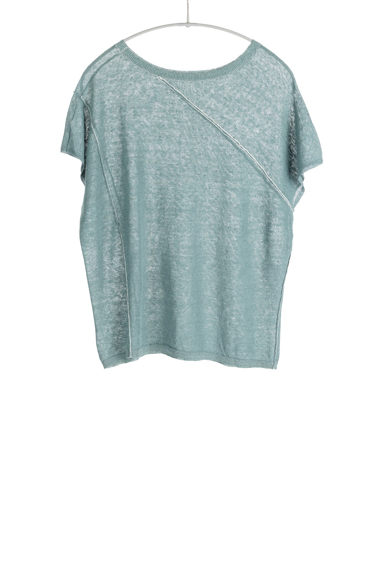 S451LN Linen - Seamed Popover HERB