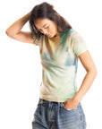Painted Crew S/S - Garden - S