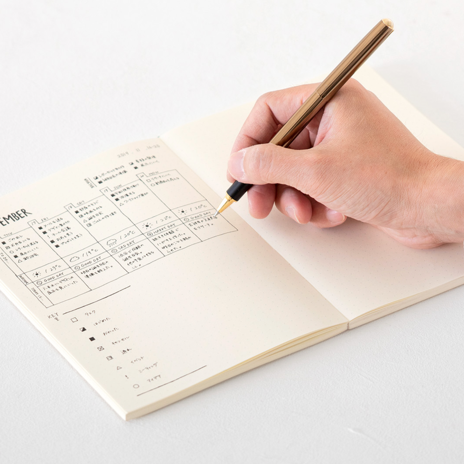 MD A5 Notebook Journal DOT GRID