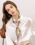 "Daisy" Silk Diamond Neckerchief