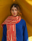 Log Shaped Scarf - Inferno