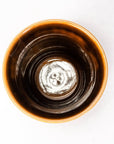 Yunomi Japanese Tea Cup - Reactive Glaze Brown