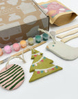 Holiday Ornaments Clay Making Activity Kit- Clay Kit for One