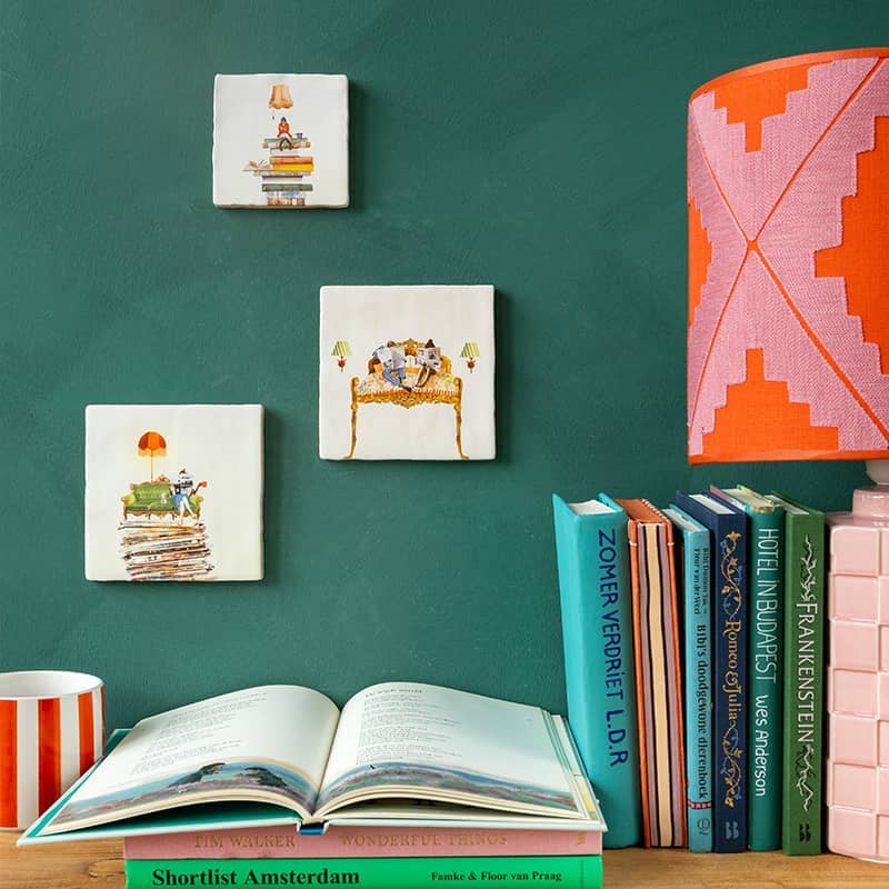 Best beginning of the day | StoryTiles art on tile