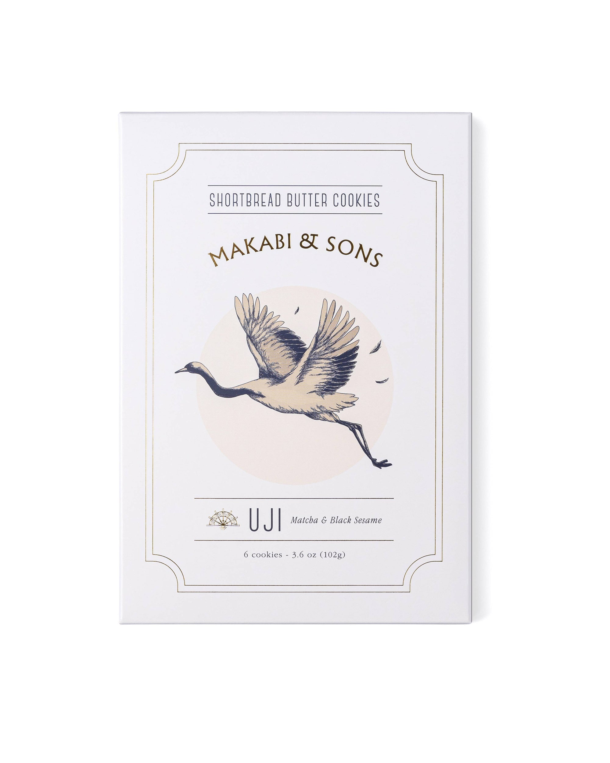 Matcha Toasted Black Sesame Cookies - Uji