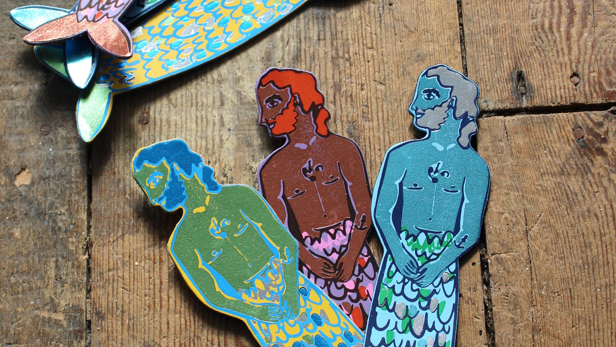 Mer-Man Bookmark