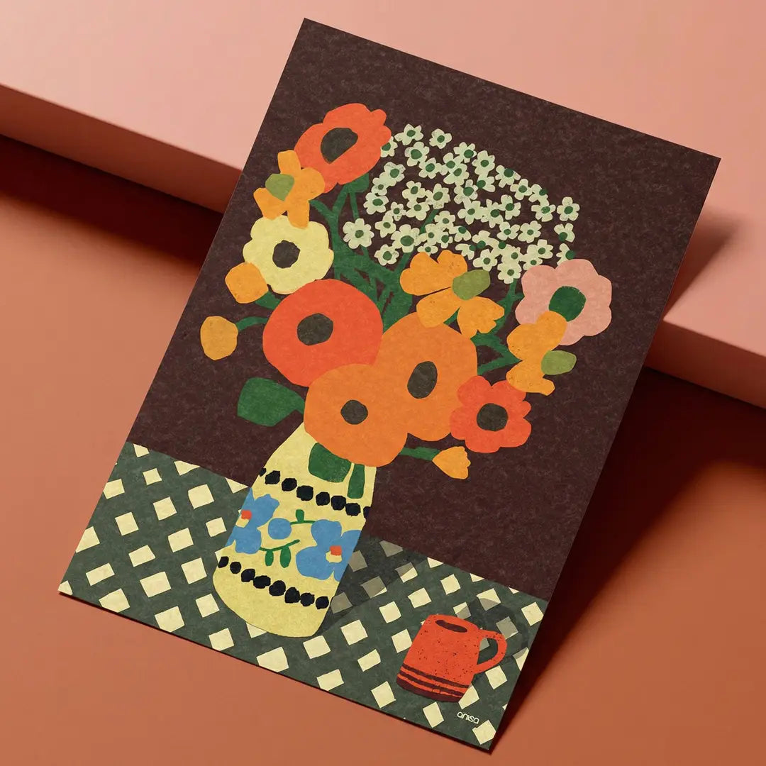 Anisa Makhoul Post Card - Flowers