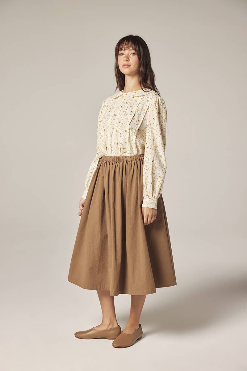 Romantic Peter Pan Collar Shirt
