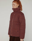 Puff gingham jacket