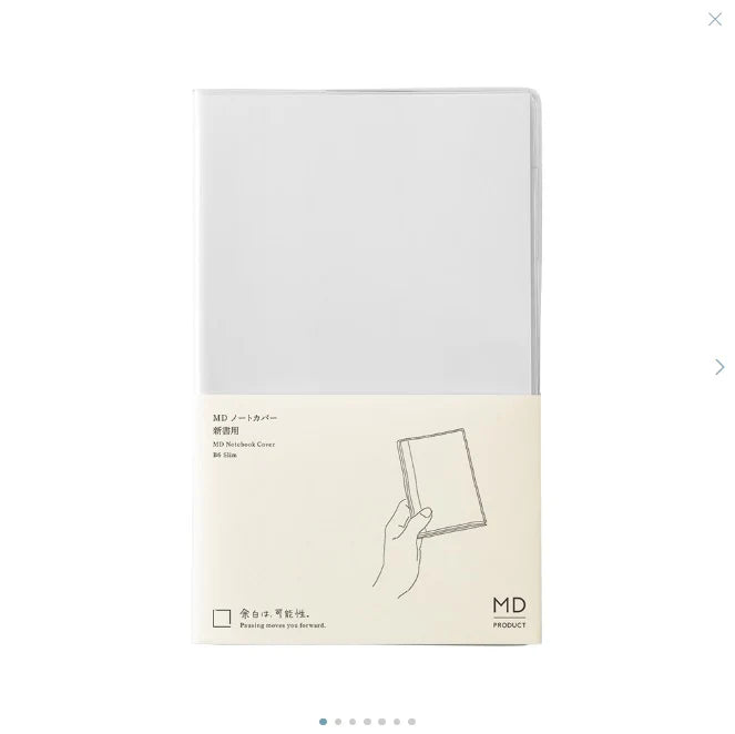 MD Notebook Clear Cover B6 (New)