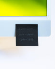CDT Black Adhesive Memo Pad S