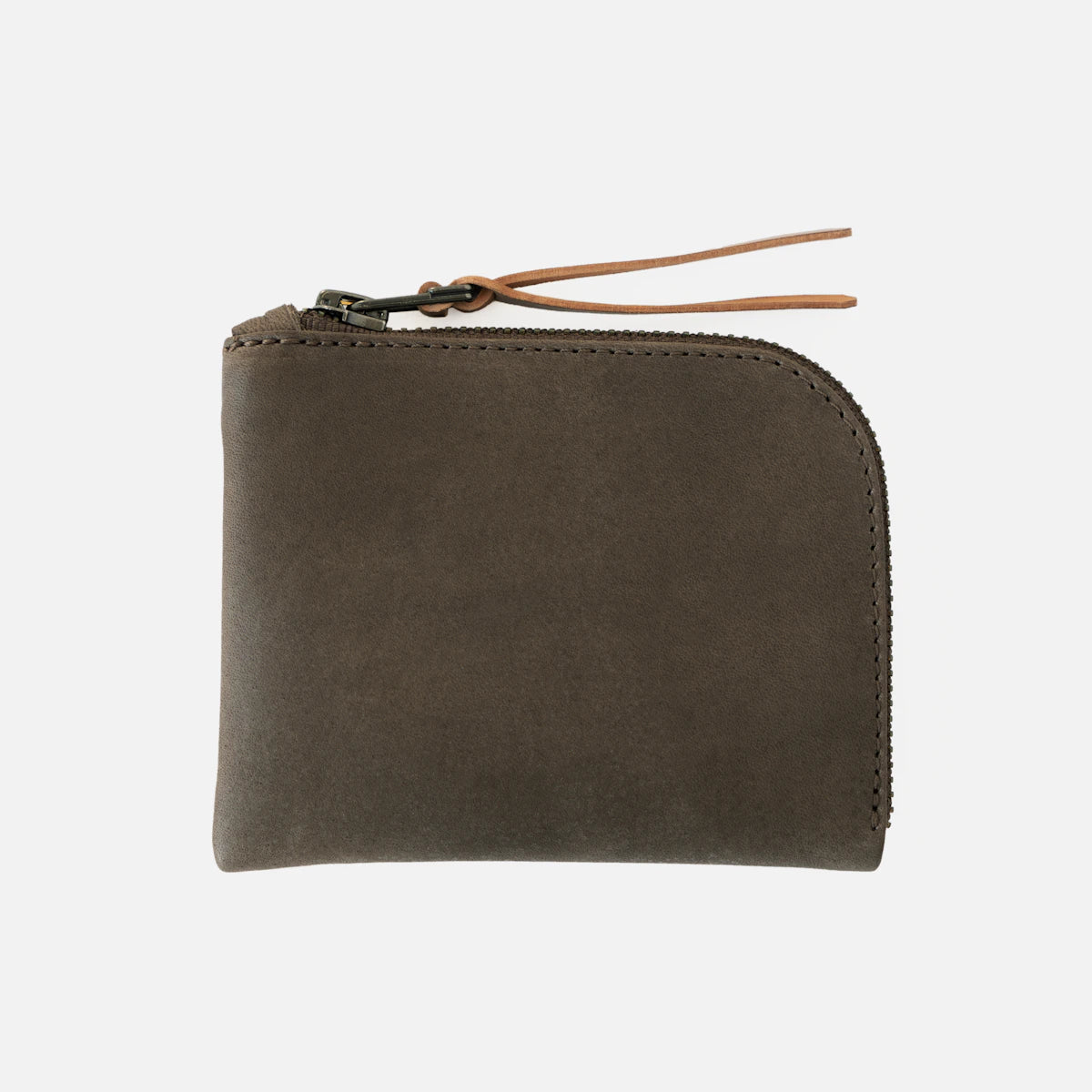 Zip Luxe Wallet - Charcoal