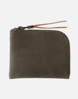 Zip Luxe Wallet - Charcoal