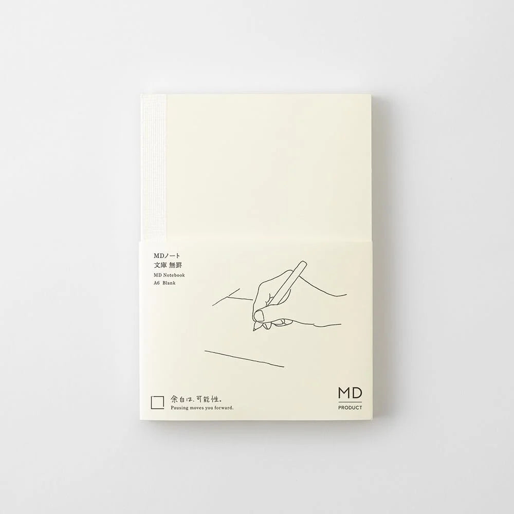 MD A6 Notebook, BLANK (NEW)