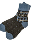 Thermal Nordic Crew Socks with Grips