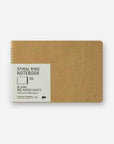 Traveler's Company Spiral Notebook B6 Blank  PAPER WHITE