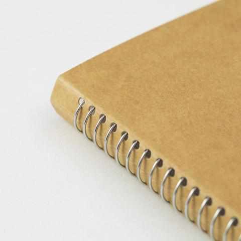 Traveler&#39;s Company Spiral Notebook A5 Blank PAPER WHITE