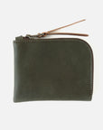 Zip Luxe Wallet - Smooth Moss
