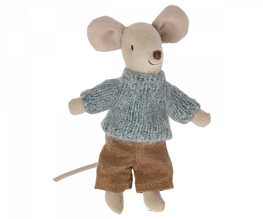 Knitted Sweater and Pants for Big Brother Mouse