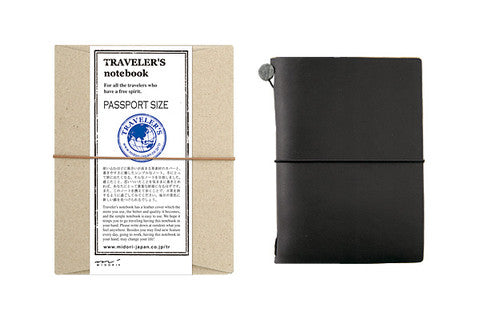 Traveler&#39;s Journal Passport : Black