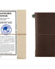 Traveler's Journal Passport : Brown