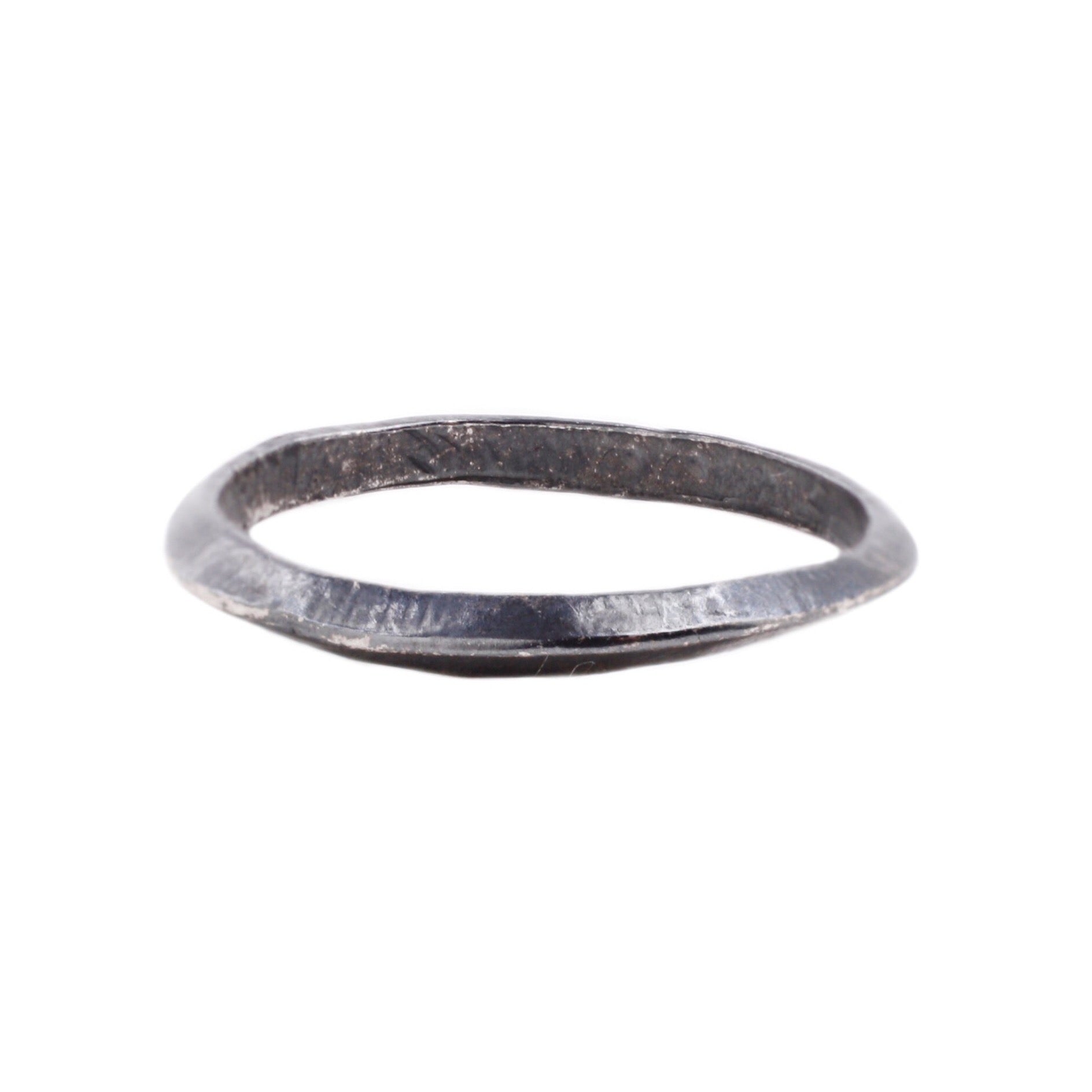 Axis Ring : Oxidized Silver