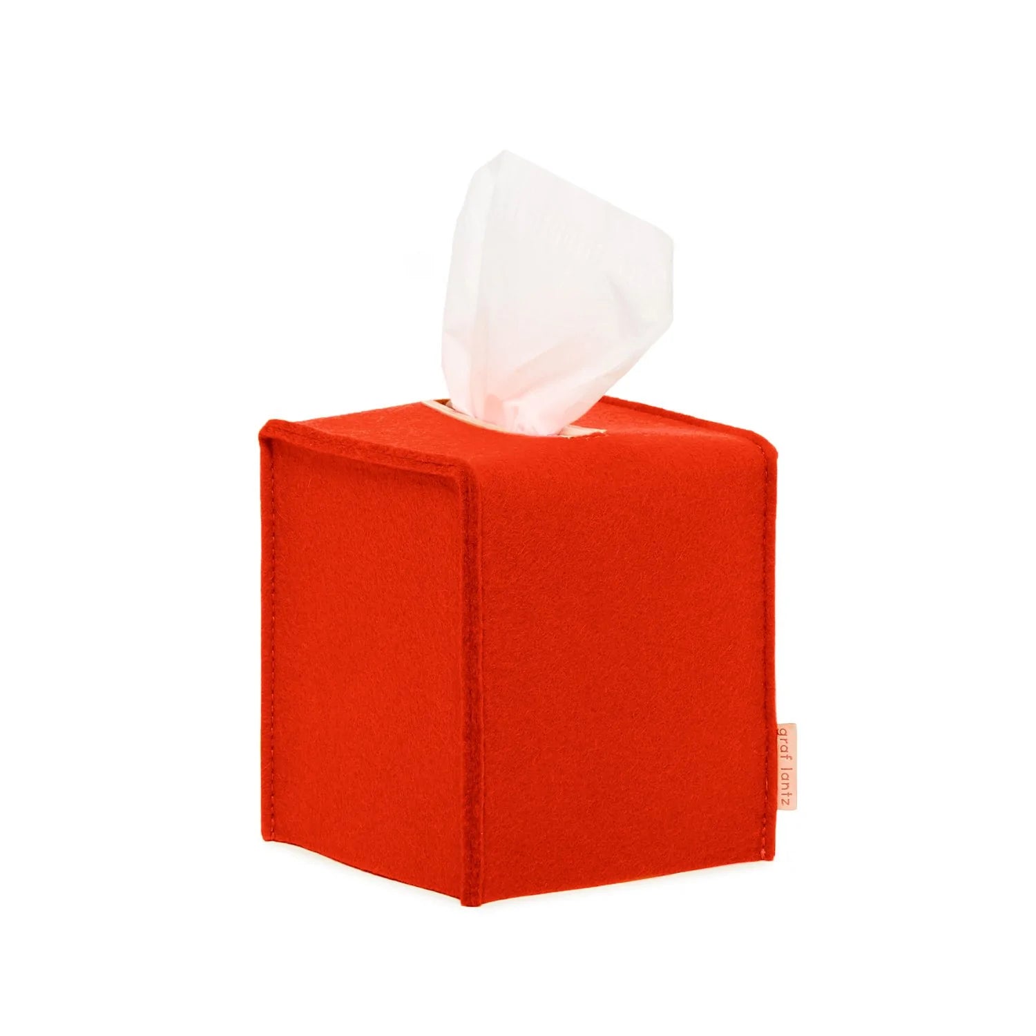 Tissue Box Cover Small - Orange